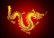 © incomible - Illustration of Chinese dragon.