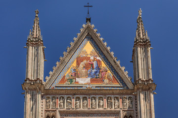 Wall Mural - Duomo di Orvieto. Umbria, Italy.