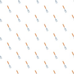 Poster - plant rake pattern seamless vector repeat for any web design