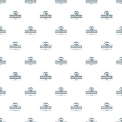 Poster - Festival rock music pattern vector seamless repeat for any web design