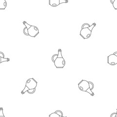 Poster - Traditional olive oil bottle icon. Outline illustration of traditional olive oil bottle vector icon for web design isolated on white background