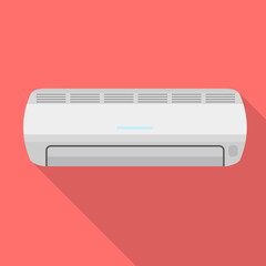 Poster - Air conditioner icon. Flat illustration of air conditioner vector icon for web design