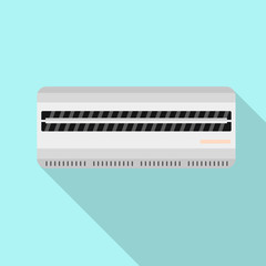Poster - Room air conditioner icon. Flat illustration of room air conditioner vector icon for web design