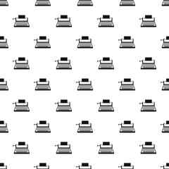 Poster - Small typewriter pattern seamless vector repeat geometric for any web design