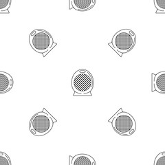 Poster - Home air heater fan icon. Outline illustration of home air heater fan vector icon for web design isolated on white background