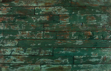 st. patrick's day green happy wooden background