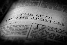 Bible New Testament Christian Gospel Acts Of Apostles