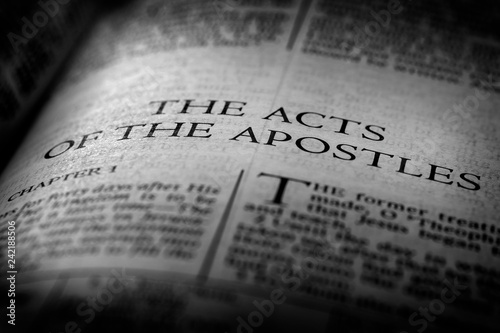 Cuadros en Lienzo Bible New Testament Christian Gospel Acts of Apostles