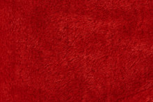 Red Fur Texture Background