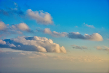 Wall Mural - cloudscape - taken at altitude - climate and weather issues