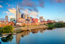 Nashville, Tennessee Downtown Skyline