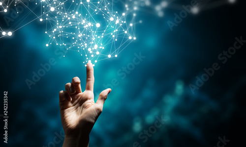 Fotomural Connection technologies background