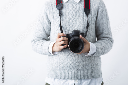 カメラを持つ女性の手 Stock Photo Adobe Stock