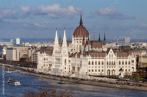 Fotografie, Obraz Hungarian Parliament Building in Budapest
