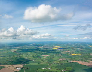 Wall Mural - aerial Ireland