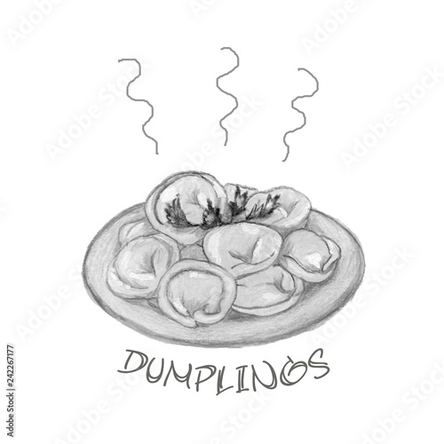 Hand Drawn Dumpling Food Sketch Pelmeni Dish Buy This Stock Illustration And Explore Similar Illustrations At Adobe Stock Adobe Stock Feel free to explore, study and enjoy paintings with paintingvalley.com adobe stock