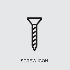 Aufkleber - screw icon