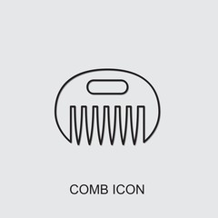 Poster - comb icon