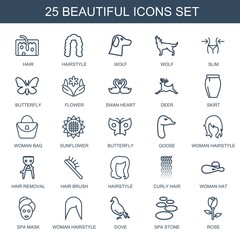 Poster - 25 beautiful icons