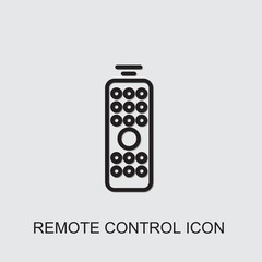 Aufkleber - remote control icon