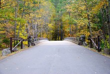 The Mohawk Trail Through The Berkshire Hills (Massachusetts, USA) In Autumn