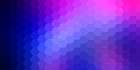 Wall Mural - Abstract hexagonal background. Vector geometric background with hexagons and gradient effect. Bright color vector background illustration.