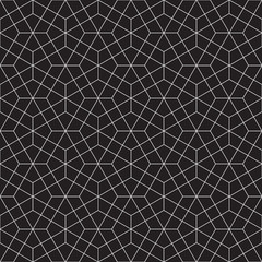 Seamless geometric line pattern background