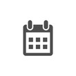 © Araz - Calendar icon on white background. Vector illustration