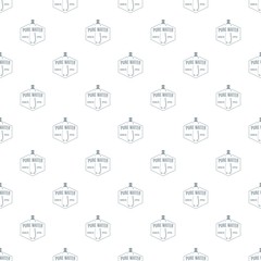 Poster - Clean pure water pattern vector seamless repeat for any web design