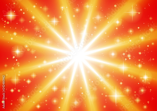 爆発 キラキラ 光 背景 赤 Stock Vector Adobe Stock 爆発 キラキラ 光 背景 赤 Stock Vector Adobe Stock