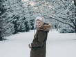 © LLZS - portrait of young woman in winter