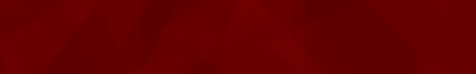 Wall Mural - abstract banner of translucent triangles in red colors