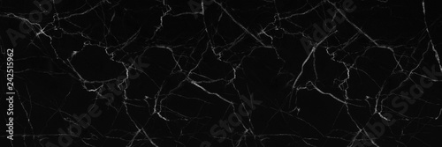 Photo horizontal elegant black marble background