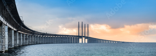 The Oresund bridge panorama Fotobehang