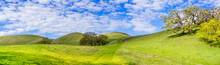 Hiking Trail Through The Verdant Hills Of South San Francisco Bay Area, San Jose, California