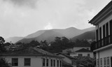 Fototapeta Uliczki - Foggy Ouro Preto Landscape