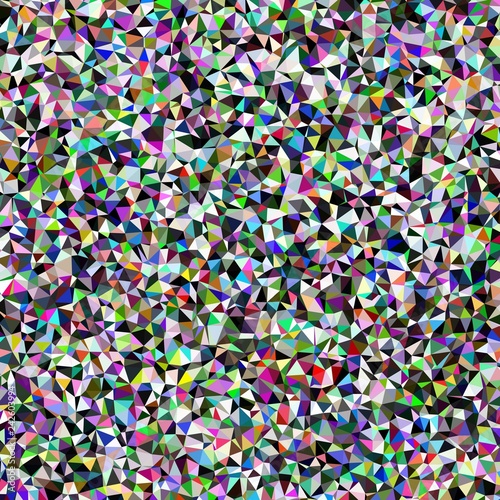 Fotografia, Obraz Abstract background multicolor geometric poligonal