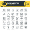 © Kalashnyk - Digital Marketing Outline Icons