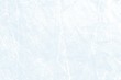 Eishockey Hintergrund - Helles Eis mit Kratzern von Schlittschuhen