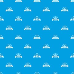 Poster - Home control pattern vector seamless blue repeat for any use