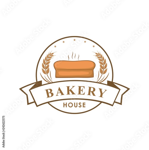 Bakery Shop Logo Sign Template Emblem Vector Design Buy This