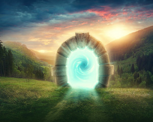 mysterious entrance