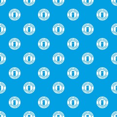 Poster - Net control pattern vector seamless blue repeat for any use
