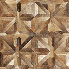 Classic pattern parquet of natural wood seamless texture