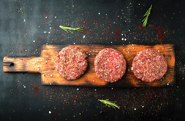 Burger steak cutlets