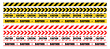 Hazardous Warning Tape Sets Must Be Careful For Construction And Crime.