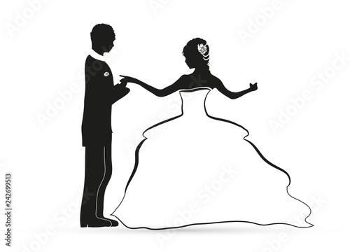 Hochzeitspaar Silhouette Buy This Stock Vector And Explore Similar Vectors At Adobe Stock Adobe Stock