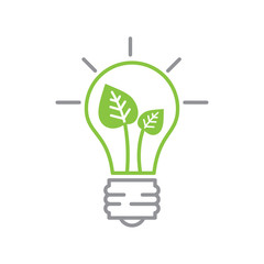 Fototapete - Ecology power source icon on white background for graphic and web design, Modern simple vector sign. Internet concept. Trendy symbol for website design web button or mobile app