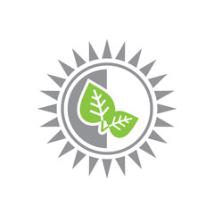 Fototapete - Environment ecology icon on white background for graphic and web design, Modern simple vector sign. Internet concept. Trendy symbol for website design web button or mobile app