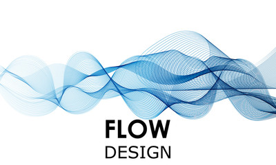 Flow shapes design. Liquid wave background. Abstract 3d flow shape.